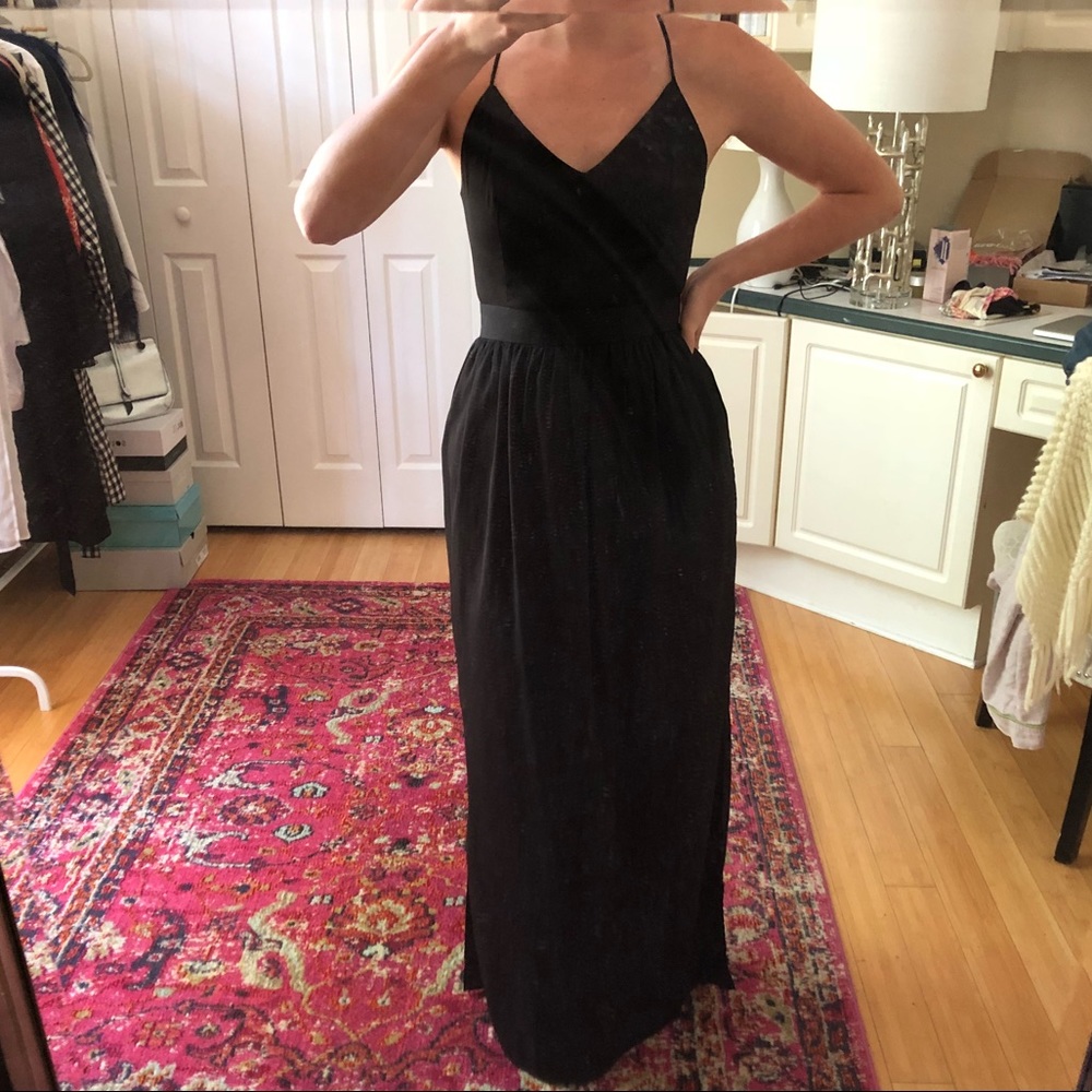 Toni Black Maxi Dress